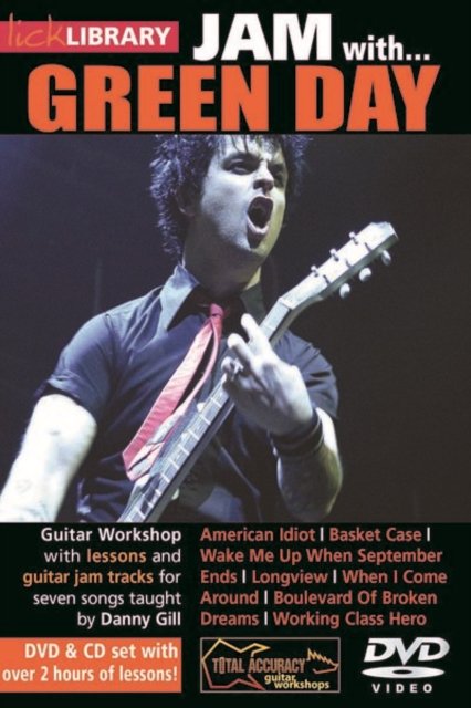 Cover for Lick Library Jam with Green Da · Lick Library Jam With Green Day Gtr Dvd0 (DVD) (2012)