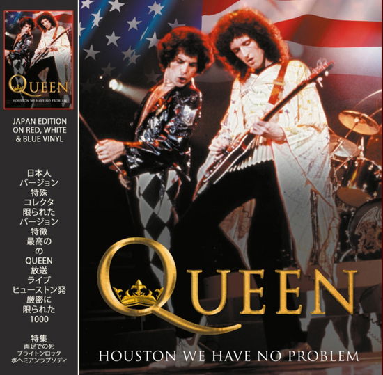 Cover for Queen · Houston We Have No Problem - Red White &amp; Blue Swirl Vinyl (LP) (2019)