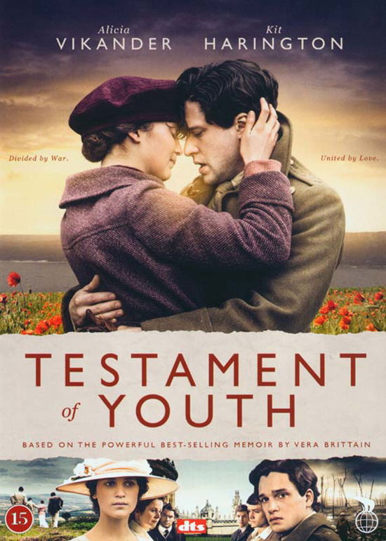 Testament of Youth - Alicia Vikander / Kit Harrington - Elokuva -  - 5708758708197 - torstai 29. lokakuuta 2015