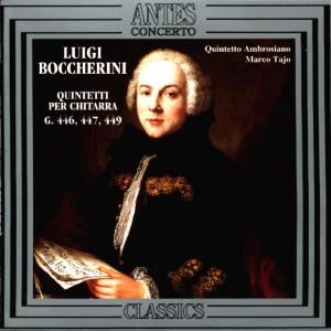 Cover for Quint.ambrosiano / Marco Tajo · Boccherini / Quint.per Chitarra (CD) (1993)