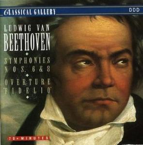 Symph.no.6 & 8/overture F - Beethoven - Musikk - CLASSICAL GALLERY - 8712177013197 - 14. juli 1993