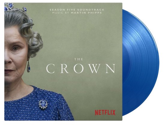 Cover for The Crown Season 5 (Soundtrack) (LP) [Royal Blue Vinyl edition] (2023)