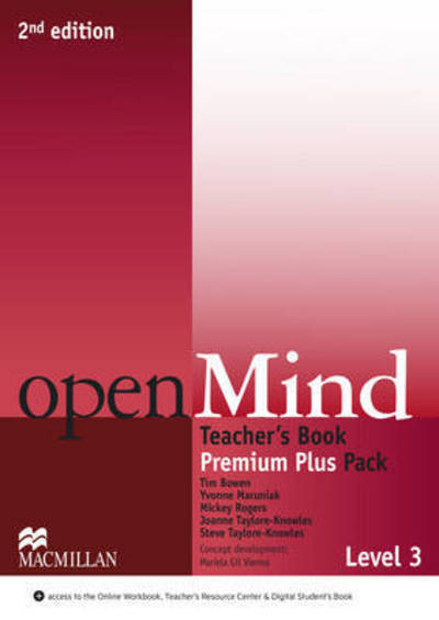 Openmind 2nd Edition Ae Level 3 Teacher's Book Premium Plus Pack - Joanne Taylore-Knowles - Książki - Macmillan Education - 9780230495197 - 28 czerwca 2016