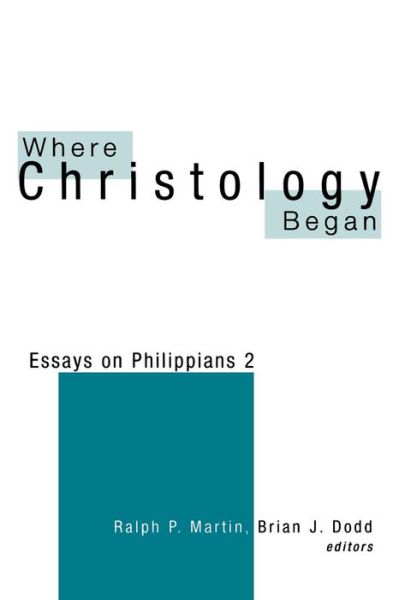 Cover for Dodd Martin · Where Christology Began (Paperback Book) (1998)