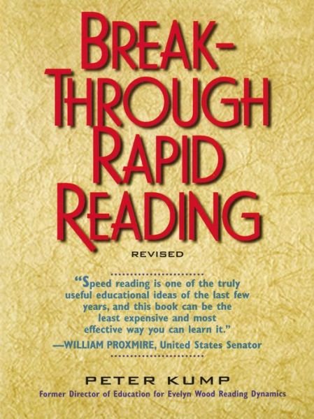 Breakthrough Rapid Reading - Peter Kump - Bücher - Penguin Putnam Inc - 9780735200197 - 1. November 1998