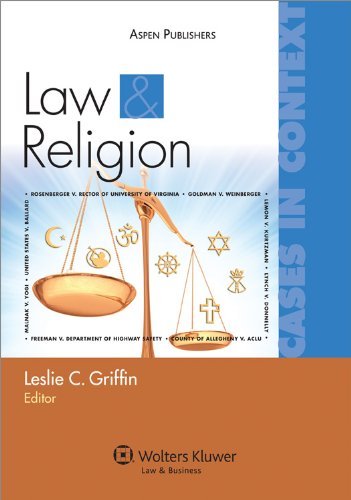 Cover for Leslie C. Griffin · Law and Religion: Cases in Context (Law &amp; Business) (Pocketbok) (2010)