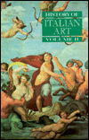 Cover for Peter Burke · History of Italian Art, 2 Volume Set (Paperback Book) [New edition] (1996)