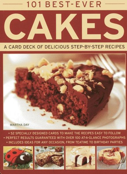 Cover for 101 Best-ever Cakes: a Card Deck of Delicious Step-by-step Recipes (In a Tin) (Flashcards) (2013)