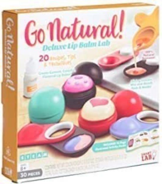 Cover for SmartLab Toys · Go Natural! Deluxe Lip Balm Lab (Book) (2020)