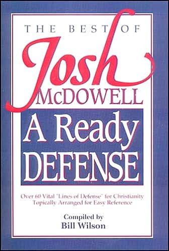 Cover for Josh Mcdowell · The Best of Josh Mcdowell: a Ready Defense (Paperback Book) (1992)