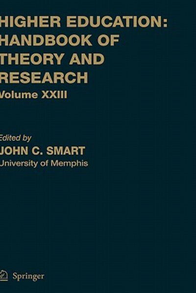 Cover for John C. Smart · Higher Education: Handbook of Theory and Research: Volume XII - Higher Education: Handbook of Theory and Research (Innbunden bok) [1997 edition] (1997)