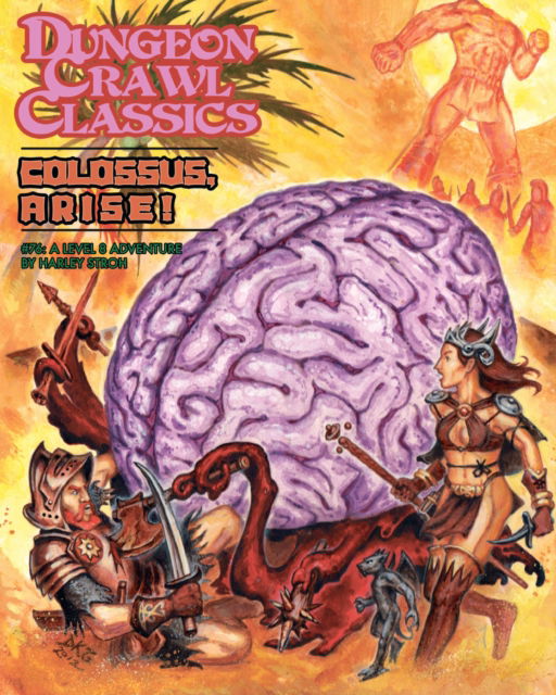 Cover for Harley Stroh · Dungeon Crawl Classics #76: Colossus, Arise! - DCC DUNGEON CRAWL CLASSICS (Paperback Book) (2024)