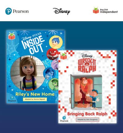 Cover for Sumathi Pathmanaban · Pearson Bug Club Disney Year 2 Pack D, including Purple and White book band readers; Inside Out: Riley's New Home, Wreck-It Ralph: Bringing Back Ralph - Bug Club (Book) (2022)