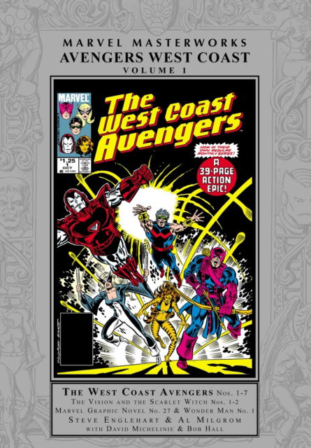 Cover for Steve Englehart · Marvel Masterworks: Avengers West Coast Vol. 1 (Hardcover Book) (2025)