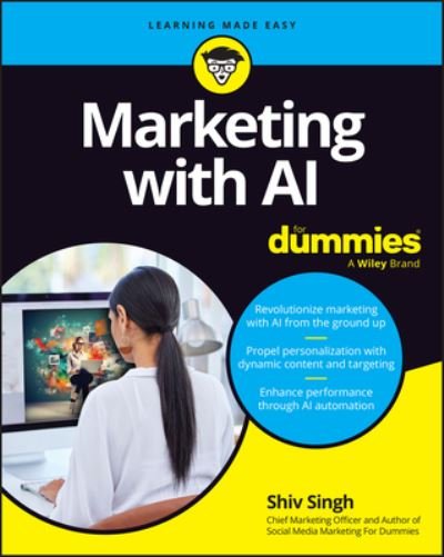 Cover for Shiv Singh · Marketing with AI For Dummies (Paperback Book) (2024)