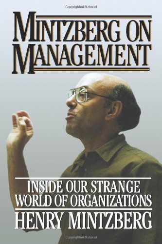 Mintzberg on Management - Henry Mintzberg - Bøger - Simon & Schuster - 9781416573197 - 21. august 2007