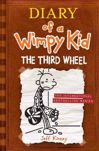 Diary of a Wimpy Kid # 7: The Third Wheel - Diary of a Wimpy Kid - Jeff Kinney - Kirjat - Harry N. Abrams - 9781419709197 - tiistai 4. kesäkuuta 2013