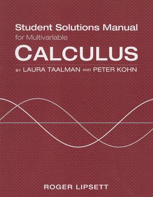 Cover for Na Na · Student Solutions Manual for Calculus (Multivariable) (Pocketbok) [1st ed. 2014 edition] (2013)