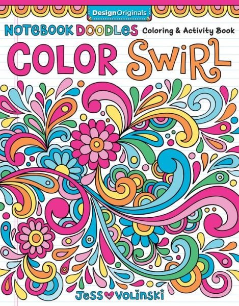 Cover for Jess Volinski · Notebook Doodles Color Swirl (Paperback Book) (2015)