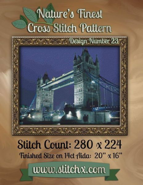 Nature's Finest Cross Stitch Pattern: Design Number 23 - Nature Cross Stitch - Livres - Createspace - 9781502562197 - 30 septembre 2014