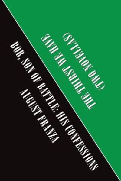 Cover for August Franza · Two Novellas (Paperback Book) (2017)