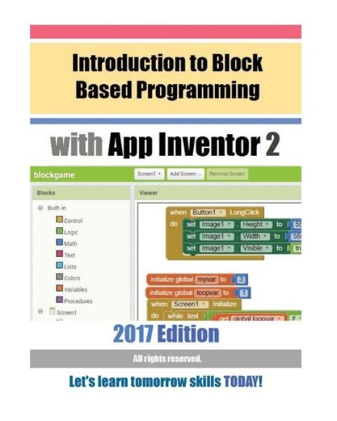 Cover for Hobbypress Net · Introduction to Block Based Programming with App Inventor 2 (Paperback Bog) (2017)
