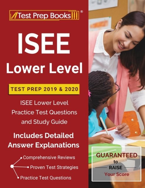 Cover for Test Prep Books · ISEE Lower Level Test Prep 2019 &amp; 2020 (Paperback Book) (2019)