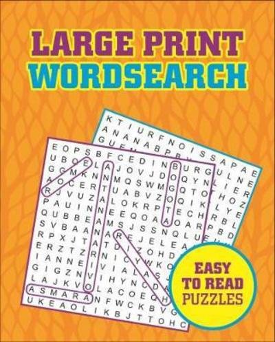 Cover for Arcturus Publishing · Large Print Wordsearch (Taschenbuch) (2018)