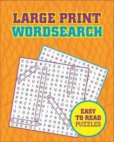 Cover for Arcturus Publishing · Large Print Wordsearch (Pocketbok) (2018)