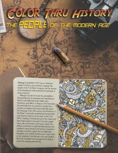 The People of the Modern Age - Learn & Color Books - Książki - Learn & Color Books - 9781947482197 - 15 czerwca 2019