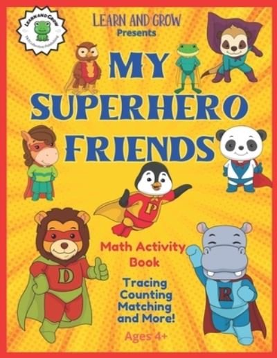 Cover for Kait Arciuolo · My Superhero Friends Math Activity Book (Bok) (2023)