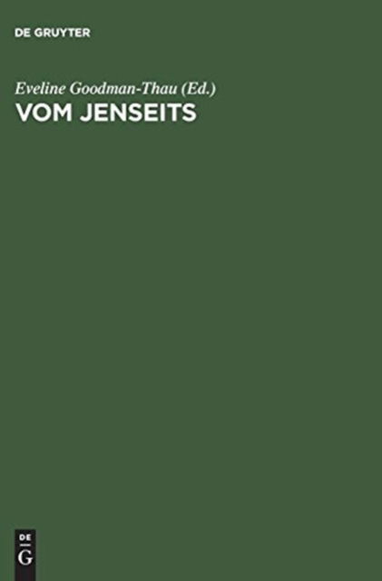 Cover for Vch · Vom Jenseits Juedisches Denken in Der Europaeischen Geistesgeschichte (Hardcover Book) (1997)