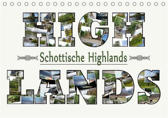Cover for Schwarz · Schottische Highlands (Tischkal (Book)