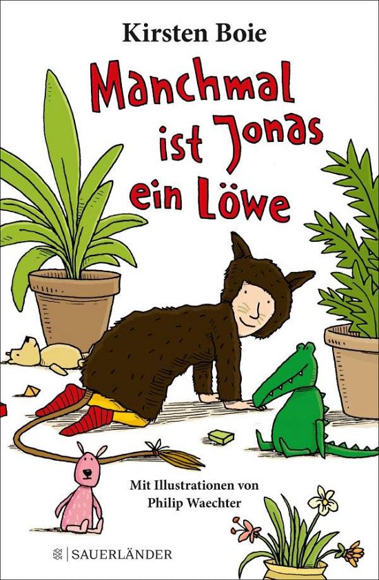 Cover for Boie · Manchmal ist Jonas ein Löwe (Bok)