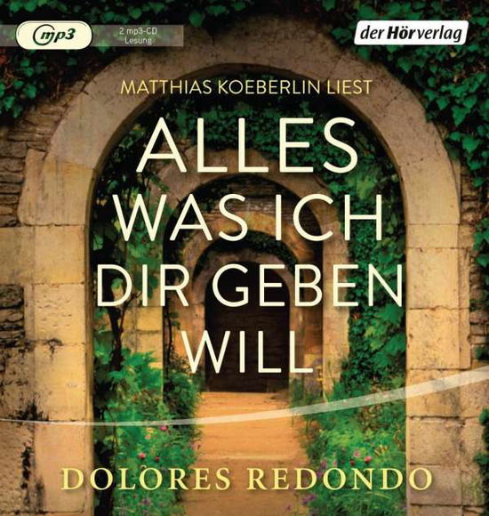 Cover for Redondo · Alles was ich dir geben,MP3-CD (Book)