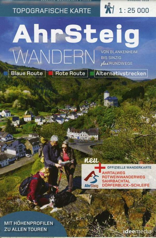 Wanderparadies Ahrsteig,Wanderkt - Goebel - Livres -  - 9783942779197 - 