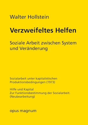 Cover for Walter Hollstein · Verzweifeltes Helfen (Book) (2024)