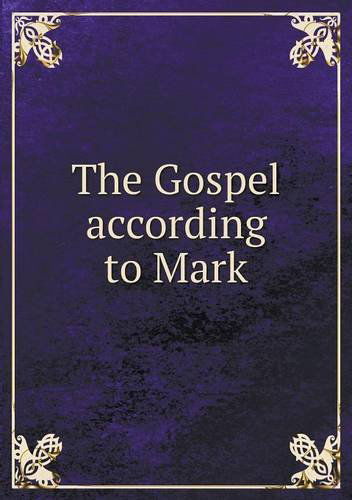 Cover for Massachusetts Bible Society · The Gospel According to Mark (Paperback Book) (2013)