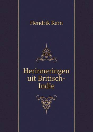 Cover for Hendrik Kern · Herinneringen Uit Britisch-indie (Paperback Book) [Dutch edition] (2014)