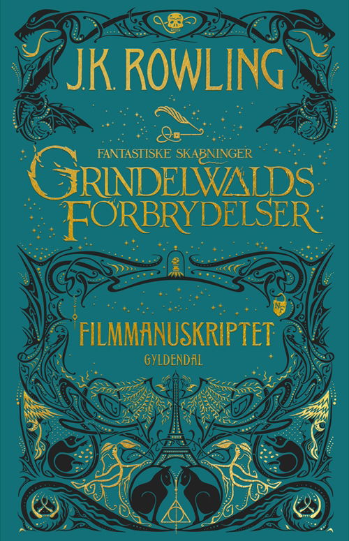 Cover for J. K. Rowling · Fantastiske Skabninger: Fantastiske Skabninger - Grindelwalds forbrydelser (Bound Book) [1. Painos] (2018)