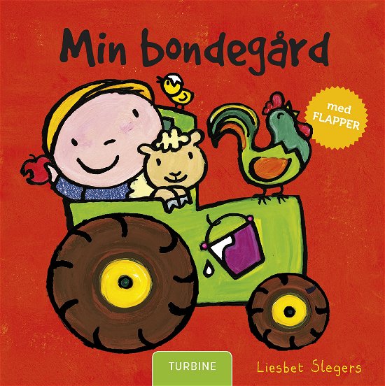 Cover for Liesbet Slegers · Min bondegård (Cardboard Book) [1º edição] (2019)