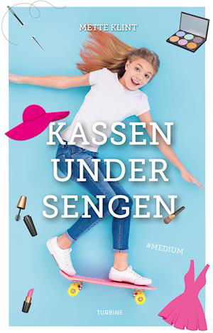 Cover for Mette Klint · #Medium: Kassen under sengen (Hardcover Book) [1. Painos] (2023)