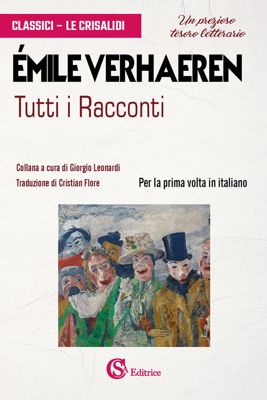 Cover for Emile Verhaeren · Tutti I Racconti (Book)