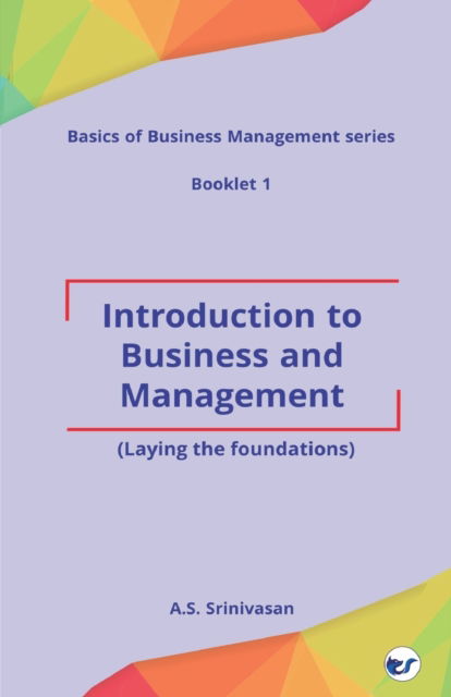 Cover for A S Srinivasan · Introduction to Business and Management (Paperback Book) (2023)