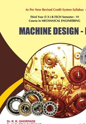 Cover for R R Dr Ghorpade · Machine Design - II (Pocketbok) (2019)