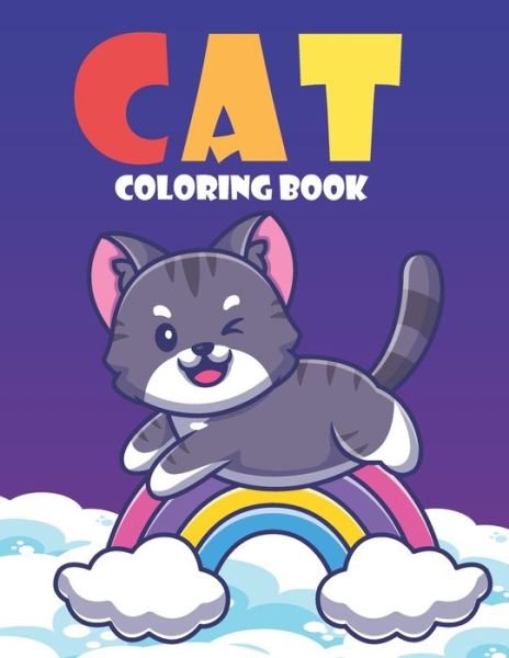 Cover for Pescara · Cat Coloring Book (Paperback Bog) (2021)