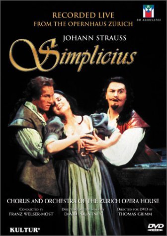 Cover for Johann -Jr- Strauss · Simplicius (DVD) (1990)