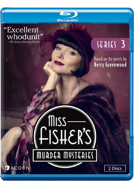 Cover for Miss Fisher's Murder Mysteries: Series 3 (Blu-ray) (2015)