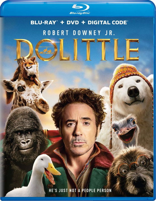 Cover for Dolittle (Blu-ray) (2020)