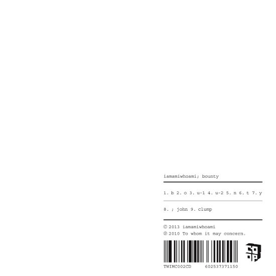 Cover for Iamamiwhoami · Bounty (LP/DVD) (2013)